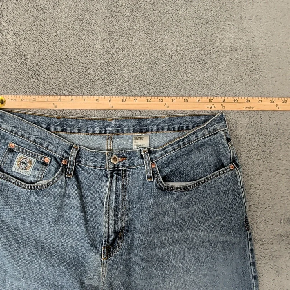 Cinch Men's White Label Relaxed Fit Straight Leg 38x32 (Act 36x31) Medium Wash